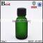 frosted green glass serum bottle 15ml essential oil bottle with black screw cap                        
                                                                                Supplier's Choice