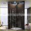 Hinge and pivot combine square shower enclosure EX-213L