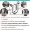Viscous slurry coriolis mass flow meter