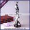 Abstract african lady praying hands statue