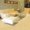 Wool High Low Loop Grey Hotel Room Carpet