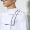 Custom fitness men long sleeve running t shirt gym tights clothes