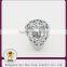 Hollow ball high quality Specials silver plated jewelry fashion cute women classic zircon crystal ring