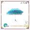 2016 polyester material bule umbrella with SGS certification