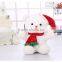 Plush Christmas Stuffed Teddy Bear Ornaments Toy With Hat And Scarf,Plush Christmas Snow Bear