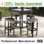 Hot sale wicker outdoor used bar furniture