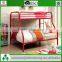 Bedroom Furniture wrought iron material powder coating metal bunk bed T/F