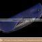 small blue folding plastic pocket hair comb