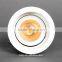 7w cob led spot light with black heat sink zhongshan supplier