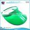 Sun Protection Hat UV green color plastic visors hat
