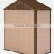 Latest arrival hot sale square garden storage shed for sale