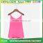 high quality fastion sleeveless comfortable blank chiffon tank top