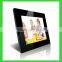 family photo frame with 12 " lcd with muti function with wall mount digital photo frame