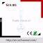 top design Chinese dimming wake up function USB port for charging 3 steps brghtness touch table lamp with clock