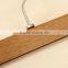 New Design Thick Plastic Hanger for Coats and Suit,Imitation Wood Color