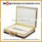 High grade popular fancy leather red-wine handle case