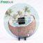 Fashion wholesale L300*H300*W5mm toughened sublimation glass digital clock
