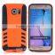 Bumper Football Texture Rocket Back Cover Cases for Samsung Galaxy s6