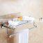 50600 bathroom accessory contracted Brass bath towel holder towel rack fashion bamboo bathroom shelf