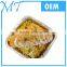 Disposable Airline aluminium foil container/Airline foil lunch box with lid