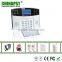 Russian,Spanish gsm wireless home security alarm with LCD display PST-GA997CQ