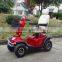 four wheel electric scooter with soft seat