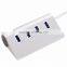 High Speed 5Gbps USB 3.0 Stylish Metal 4 Ports Aluminium USB 3.0 Hub