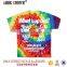 Multicolored Oversized T Shirt Print Custom Logo New Style Made In China