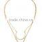 Wholesale hot selling women fashion gold alloy necklace