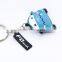 China custom rubber keyring factory