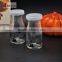 CD-601-035H 100ml clear glass long Pudding bottle pudding jar with lids for halloween