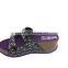 2015 Summer leather buckle cork outsole ladies fancy sandal