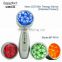 BP016 portable Phototherapy key light skin care machine with Red blue green yellow light for home use accept private label print