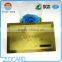 Golden Engraved Business Metal Card/Metal VIP cards