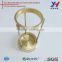 OEM ODM Custom Fabrication of CNC Machining Chrome Plated Brass Candle Holder
