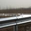 galvanized and coated steel highway guardrail