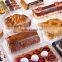 disposable blister plastic takeaway takeout hot food delivery containers