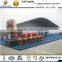 Strong aluminum frame tents with curved roof for sale for industrial usage