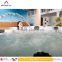 8 places Lucite Acrylic Hot Tub With 2 Loungers A860