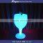 led modern bar stool/led bar furniture/led light up RGB chair