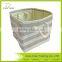 Unique Design Hot Sale Weaving Children'S Toy Storage Bin With Cotton Rope Handle