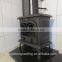 2015 hot sell antique indoor wood burning cast iron stove