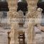 roman style hand carved egypt beige marble columns pillars NTMF-C237S