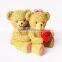 Custom wedding souvenirs small lovely bear figurine