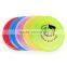 The bending deformation of plastic cartoon dog printing plastic pet dog Frisbee 20cm