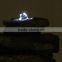 Cascading Rocks Tabletop Fountain with LED Lights