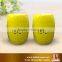 Yellow color birds and flower ceramic outdoor side table stool