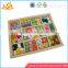 Wholesale high quality children wooden string beads toy hot wooden string beads toy W11E013