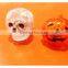 Halloween led flashing pumpkin and skull plastic ring