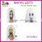 Masked ball, White haired Halloween Mask,scary masks and white witch latex mask bleed